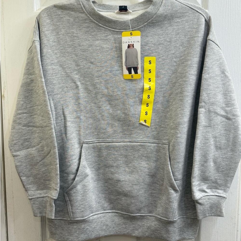Danskin Heather Gray Pullover